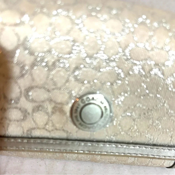 Coach CC signature print  canvas wallet - Picture 2 of 8